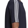 Camisola de Manga Curta Homem Essentials 3 bandas Adidas Legend Ink Azul Azul escuro de Adidas, Homem - Ref: S6486719, Preço:...