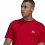 T-shirt à manches courtes homme Aeroready Designed To Move Adidas Designed To Move Rouge | Tienda24 - Global Online Shop Tienda24.eu