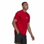 T-shirt à manches courtes homme Aeroready Designed To Move Adidas Designed To Move Rouge | Tienda24 - Global Online Shop Tienda24.eu