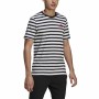 Men’s Short Sleeve T-Shirt Essentials Stripey Adidas Embroidered Logo Black by Adidas, Men - Ref: S6486722, Price: 26,37 €, D...