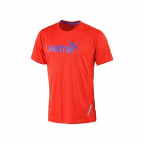 Camisola de Manga Curta Homem Puma Graphic 1UP Vermelho de Puma, Homem - Ref: S6486729, Preço: 26,70 €, Desconto: %