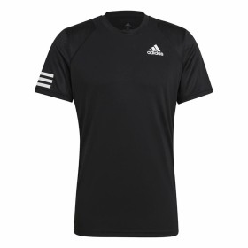 T-shirt à manches courtes homme Adidas Club Tennis 3 Stripes Noir de Adidas, Homme - Réf : S6486746, Prix : 27,99 €, Remise : %