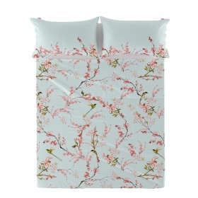 Drap HappyFriday Chinoiserie Multicouleur 260 x 270 cm (asiatico/oriental) de HappyFriday, Draps et taies d'oreiller - Réf : ...