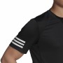 Camiseta de Manga Corta Hombre Adidas Club Tennis 3 Stripes Negro de Adidas, Hombre - Ref: S6486746, Precio: 27,99 €, Descuen...