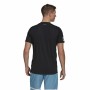 Camiseta de Manga Corta Hombre Adidas Club Tennis 3 Stripes Negro de Adidas, Hombre - Ref: S6486746, Precio: 27,99 €, Descuen...