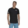 Camiseta de Manga Corta Hombre Adidas Club Tennis 3 Stripes Negro de Adidas, Hombre - Ref: S6486746, Precio: 27,99 €, Descuen...