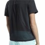 Camisola de Manga Curta Mulher Reebok Speedwick Preto de Reebok, Mulher - Ref: S6486747, Preço: 28,35 €, Desconto: %