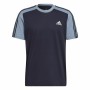 Camiseta de Manga Corta Hombre Adidas Essentials Mélange Azul oscuro | Tienda24 - Global Online Shop Tienda24.eu