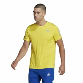 Men’s Short Sleeve T-Shirt Adidas Graphic Tee Shocking Yellow by Adidas, Men - Ref: S6486766, Price: 32,33 €, Discount: %