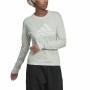 Women’s Long Sleeve T-Shirt Adidas Future Icons Beige by Adidas, Clothing - Ref: S6486768, Price: 28,28 €, Discount: %