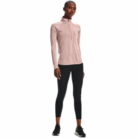 Camisola de Manga Curta Mulher Under Armour Tech 1/2 Zip Cor de Rosa de Under Armour, Mulher - Ref: S6486770, Preço: 0,00 €, ...