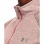 Maglia a Maniche Corte Donna Under Armour Tech 1/2 Zip Rosa | Tienda24 - Global Online Shop Tienda24.eu