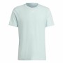 Men’s Short Sleeve T-Shirt Adidas 3-Bar Graphic Blue Light Blue | Tienda24 - Global Online Shop Tienda24.eu