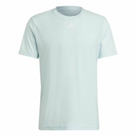 Camiseta de Manga Corta Hombre Adidas 3-Bar Graphic Azul Azul claro de Adidas, Hombre - Ref: S6486773, Precio: 27,82 €, Descu...