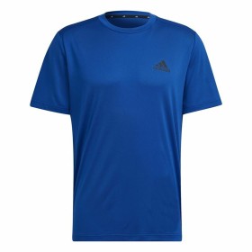 Men’s Short Sleeve T-Shirt Aeroready Designed To Move Adidas Blue by Adidas, Men - Ref: S6486774, Price: 21,73 €, Discount: %