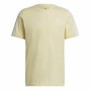 Camisola de Manga Curta Homem Adidas Essentials 3 Bandas Amarelo de Adidas, Homem - Ref: S6486778, Preço: 23,81 €, Desconto: %