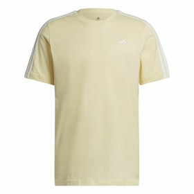 T-shirt à manches courtes homme Adidas Essentials 3 Bandas Jaune de Adidas, Homme - Réf : S6486778, Prix : 23,81 €, Remise : %