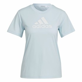 Camiseta de Manga Corta Mujer Adidas Move Logo Sport Cian de Adidas, Mujer - Ref: S6486783, Precio: 0,00 €, Descuento: %