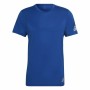 Men’s Short Sleeve T-Shirt Adidas Run It Blue | Tienda24 - Global Online Shop Tienda24.eu