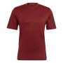 Men’s Short Sleeve T-Shirt Adidas T365 Training Dark Red | Tienda24 - Global Online Shop Tienda24.eu