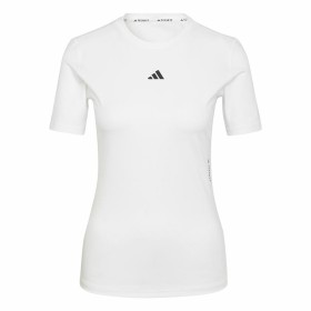 Women’s Short Sleeve T-Shirt Adidas Techfit Training White by Adidas, Women - Ref: S6486791, Price: 0,00 €, Discount: %