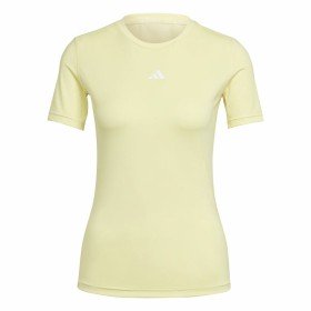 Maglia a Maniche Corte Donna Adidas Techfit Training Giallo di Adidas, Donna - Rif: S6486796, Prezzo: 26,10 €, Sconto: %