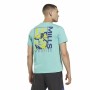 Camiseta de Manga Corta Hombre Reebok Graphic Les Mills® Aguamarina de Reebok, Hombre - Ref: S6486808, Precio: 26,37 €, Descu...