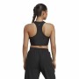 Haut de Sport pour Femme Adidas Studio Wrapeed Rib Noir | Tienda24 - Global Online Shop Tienda24.eu