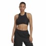 Haut de Sport pour Femme Adidas Studio Wrapeed Rib Noir | Tienda24 - Global Online Shop Tienda24.eu