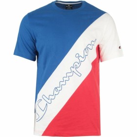 T-shirt à manches courtes homme Champion Sportswear Bleu de Champion, Homme - Réf : S6487675, Prix : 26,28 €, Remise : %