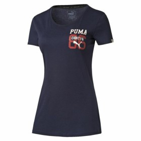 Camiseta de Manga Corta Mujer Puma Style Athl Tee Azul oscuro de Puma, Mujer - Ref: S6487682, Precio: 0,00 €, Descuento: %