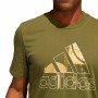 Camiseta de Manga Corta Hombre Adidas Art Bos Graphic Oliva de Adidas, Hombre - Ref: S6487685, Precio: 20,21 €, Descuento: %