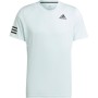 Herren Kurzarm-T-Shirt Adidas Club Tennis 3 Stripes Weiß | Tienda24 - Global Online Shop Tienda24.eu