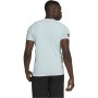 Herren Kurzarm-T-Shirt Adidas Club Tennis 3 Stripes Weiß | Tienda24 - Global Online Shop Tienda24.eu