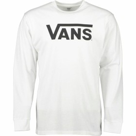 Maglia a Maniche Lunghe Uomo Vans Classic Bianco di Vans, Maglie a manica lunga - Rif: S6487752, Prezzo: 33,30 €, Sconto: %