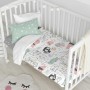 Parure de couette HappyFriday Moshi Moshi Best Buddies Multicouleur Lit de bébé 2 Pièces | Tienda24 - Global Online Shop Tienda24.eu