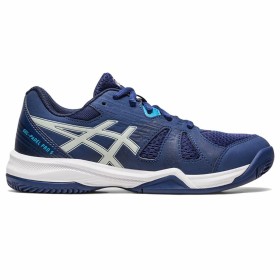 Chaussures de Padel pour Enfants Asics Gel-Pádel Pro 5 Bleu foncé de Asics, Baskets - Réf : S6488156, Prix : 61,89 €, Remise : %