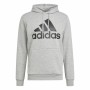 Polar com Capuz Homem Adidas Essentials Fleece Big Logo Cinzento | Tienda24 - Global Online Shop Tienda24.eu