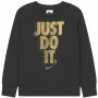 Sweat sans capuche enfant Nike Gifting Noir | Tienda24 - Global Online Shop Tienda24.eu