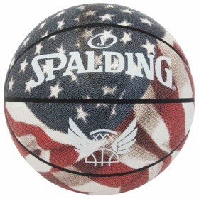 Balón de Baloncesto Spalding Blanco 7 de Spalding, Balones - Ref: S6488954, Precio: 27,62 €, Descuento: %