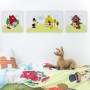 Tela HappyFriday Mr Fox Piggys Multicolore 27 x 27 cm di HappyFriday, Stampe e quadri su tela - Rif: D1614377, Prezzo: 9,04 €...