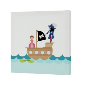 Tela HappyFriday Mr Box Flying boy Multicolor 27 x 27 cm de HappyFriday, Impressões sobre tela - Ref: D1614379, Preço: 9,04 €...