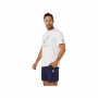 Maglia a Maniche Corte Uomo Asics Court Spiral Tee Bianco di Asics, Uomo - Rif: S6490852, Prezzo: 25,52 €, Sconto: %