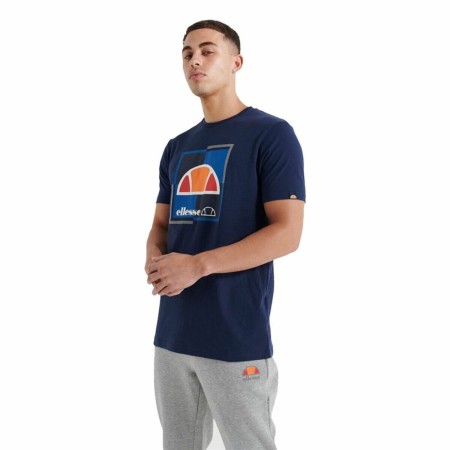 Camisola de Manga Curta Homem Ellesse Michaelo Azul Marinho de Ellesse, Homem - Ref: S6490864, Preço: 27,53 €, Desconto: %