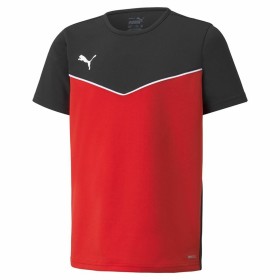 Camisola de Manga Curta Infantil Puma individualRISE Vermelho Preto de Puma, Menino - Ref: S6491210, Preço: 0,00 €, Desconto: %