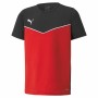 Child's Short Sleeve T-Shirt Puma individualRISE Red Black | Tienda24 - Global Online Shop Tienda24.eu