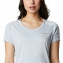 Camiseta de Manga Corta Mujer Columbia Zero Rules™ Gris de Columbia, Mujer - Ref: S6491218, Precio: 30,69 €, Descuento: %