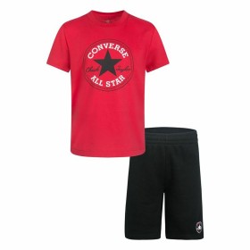 Completo Sportivo per Bambini Converse Core Tee Ft Short Nero Magenta di Converse, Completi sportivi - Rif: S6491409, Prezzo:...