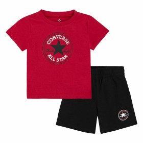 Completo Sportivo per Bambini Converse Core Tee Ft Short Nero Magenta Neonati di Converse, Completi sportivi - Rif: S6491410,...