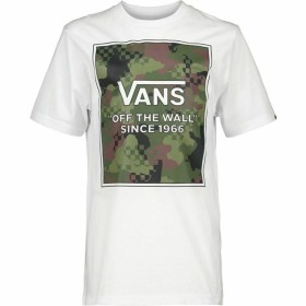 Camiseta de Manga Corta Hombre Vans Camo Check Blanco de Vans, Camisetas - Ref: S6491458, Precio: 21,97 €, Descuento: %